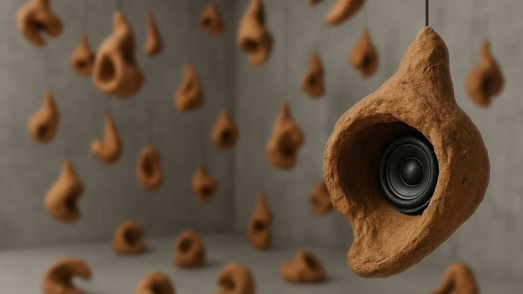 Custom embedded miniature speakers